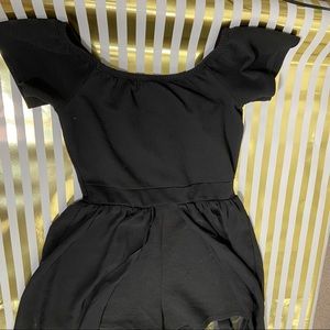 Black long dress